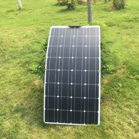 1000W แผงพลังงานแสงอาทิตย์ที่มีความยืดหยุ่น12V 24V แผงพลังงานแสงอาทิตย์100W Monocrystalline แบตเตอรี่ Charger สำหรับ Rv รถ camping Yacht 2