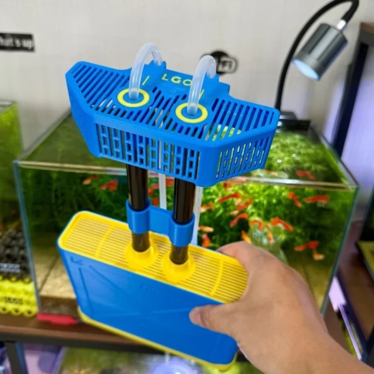 เครื่องกรองตู้ปลา เครื่องกรองชีวเคมีแบบนิวเมติก เครื่องกรองตู้ปลา เครื่องกรองน้ำหมุนเวียน เครื่องกรองน้ำ ระบบกรองตู้ปลา 1