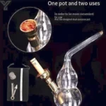 โลหะอะคริลิคน้ํา Tabacco ท่อทําความสะอาดได้สําหรับ 8 มม.6 มม.ผู้ถือบุหรี่ TAR กรอง Microfilter ควันท่อ Hookah ปากเป่า 4