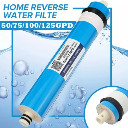 Home KITCHEN Reverse Osmosis ROเมมเบรนน้ําระบบกรองน้ําดื่มTreatment 50/75/100/125GPD 1
