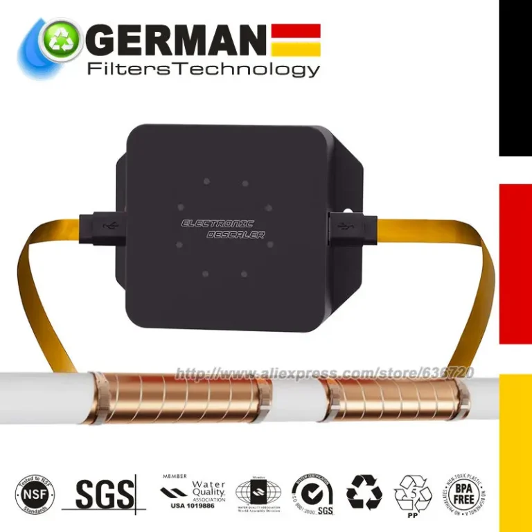 เครื่องกําจัดตะกรันน้ําแบบอิเล็กทรอนิกส์แบบ Capacitive โซลูชันทั้งบ้าน ระบบปรับผ้านุ่มแบบไม่มีเกลือช่วยลดเอฟเฟกต์ตะกรอนและการสร้างแร่ 1