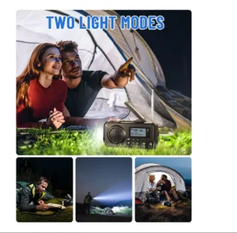 DAB376BT Crank วิทยุ DAB + FM BT วิทยุฉุกเฉิน 5000 mAh แบตเตอรี่พลังงานแสงอาทิตย์นาฬิกาปลุก Hand Crank Blackout ฉุกเฉินใช้ 3