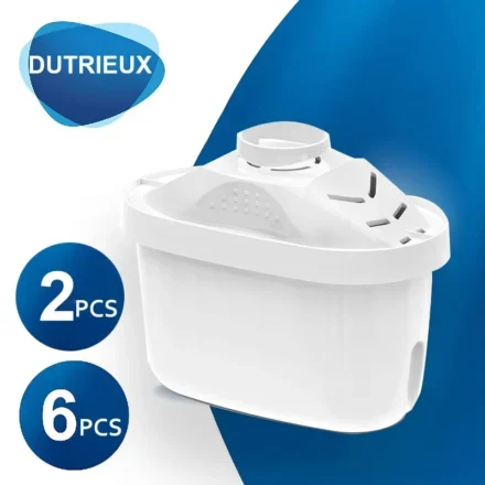 สำหรับ BRITA MAXTRA 2ชิ้น/6ชิ้นตลับเครื่องกรองน้ำน้ำมะนาวคลอรีนเจือปนกาต้มน้ำเปิดใช้งานเครื่องกรองน้ำคาร์บอน 1