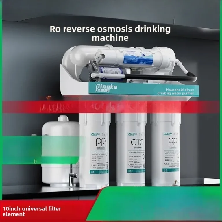 เครื่องกรองน้ำระบบ Reverse Osmosis สำหรับใช้ในบ้าน, ไส้กรองน้ำ DY, เครื่องกรองน้ำดื่มได้ทันที ไหลแรง สำหรับใช้ในครัว 1