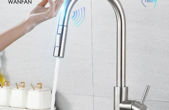 สมาร์ท Touch ก๊อกน้ําห้องครัวเครนสําหรับ Sensor Kitchen Water Tap Sink Mixer หมุน Touch ก๊อกน้ํา Sensor Water Mixer KH-1015 1