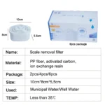 สำหรับ BRITA MAXTRA 2ชิ้น/6ชิ้นตลับเครื่องกรองน้ำน้ำมะนาวคลอรีนเจือปนกาต้มน้ำเปิดใช้งานเครื่องกรองน้ำคาร์บอน 5