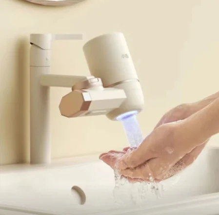 เครื่องกรองน้ำ Xiaozhi ขจัดตะกรันและคลอรีนตกค้างสำหรับใช้ในครัวเรือน, ตัวกรอง, ตัวกรองตั้งโต๊ะสำหรับใช้ในครัวเรือน 1