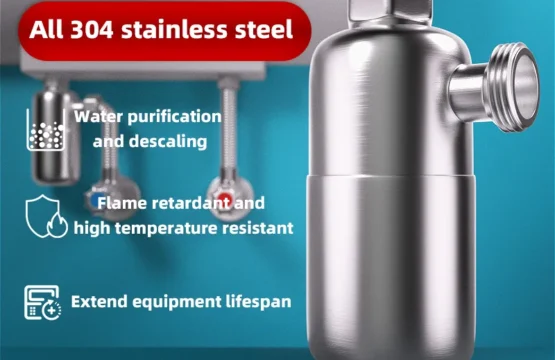 เครื่องทำน้ำอุ่นตัวกรองด้านหน้าก๊อกน้ำสแตนเลสเครื่องกรองน้ำด้านหน้า 1