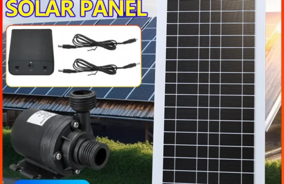 ชุดปั๊มน้ําพลังงานแสงอาทิตย์มืออาชีพ 500W - อัตราการไหลสูง 800L/H พร้อมแผ่นพลังงานแสงอาทิตย์ PET สําหรับการอาบน้ํานก สระว่ายน้ํา และการตกแต่งบ่อ 1