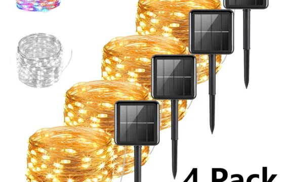 7M/12M/22/32M พลังงานแสงอาทิตย์ LED Fairy Light กลางแจ้ง Festoon LED กันน้ํา Garland String ไฟคริสต์มาสปาร์ตี้สวนโคมไฟพลังงานแสงอาทิตย์ตกแต่ง 1