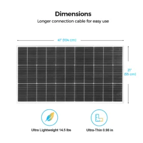 แข็งแผงพลังงานแสงอาทิตย์แบตเตอรี่เครื่องชาร์จ 600W 480W 240W 120W พลังงานแสงอาทิตย์โมดูลโคมไฟกลางแจ้งชาร์จเครื่องกําเนิดไฟฟ้า garden RV CAMPING 3