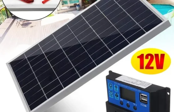 ชุดแผงโซลาร์เซลล์ 20W/H Complete12V Polycrystalline Power แบบพกพากลางแจ้งเครื่องกําเนิดไฟฟ้าพลังงานแสงอาทิตย์เซลล์แสงอาทิตย์แบบชาร์จไฟได้สําหรับบ้าน 1