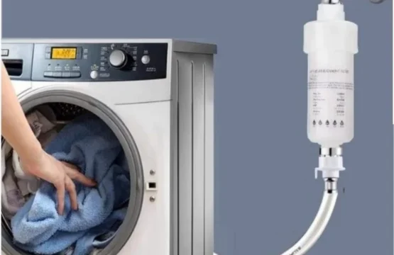 5 ''PRE FILTER ตลับกรองน้ําเครื่องซักผ้ากรองพร้อมอะแดปเตอร์เครื่องทําน้ําอุ่นห้องน้ําห้องน้ําเครื่องฟอกอากาศในครัวเรือน