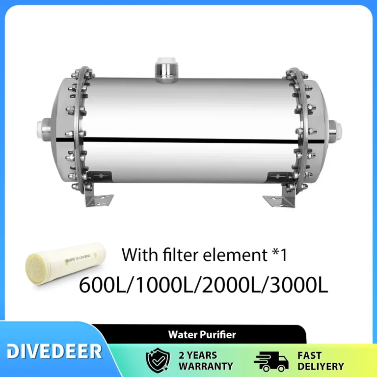 เครื่องกรองน้ำ DIVEDEER Home 304 สแตนเลสสตีล ระบบกรองน้ำแบบ Ultrafiltration PVDF สำหรับครัวเรือนและเชิงพาณิชย์ ระบบกรอง UF สำหรับน้ำดื่ม 1