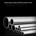 ก๊อกน้ำติดผนังสแตนเลสสำหรับห้องครัว น้ำร้อนน้ำเย็น หมุนได้ 360 องศา สายยืดหยุ่น ก๊อกน้ำแบบมือจับเดี่ยว 6