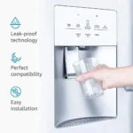 Filter1ตู้เย็นเครื่องกรองน้ำสำหรับ W10295370A เข้ากันได้กับ P4RFWB EDR1RXD1 P8RFWB2L GRE1001 46-9081 46-9930 RFC3700A WF537 6