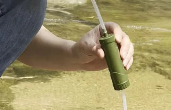 หลอดกรองน้ำกลางแจ้งแบบใช้ซ้ำได้ อุปกรณ์เสริมสำหรับนักท่องเที่ยว 1