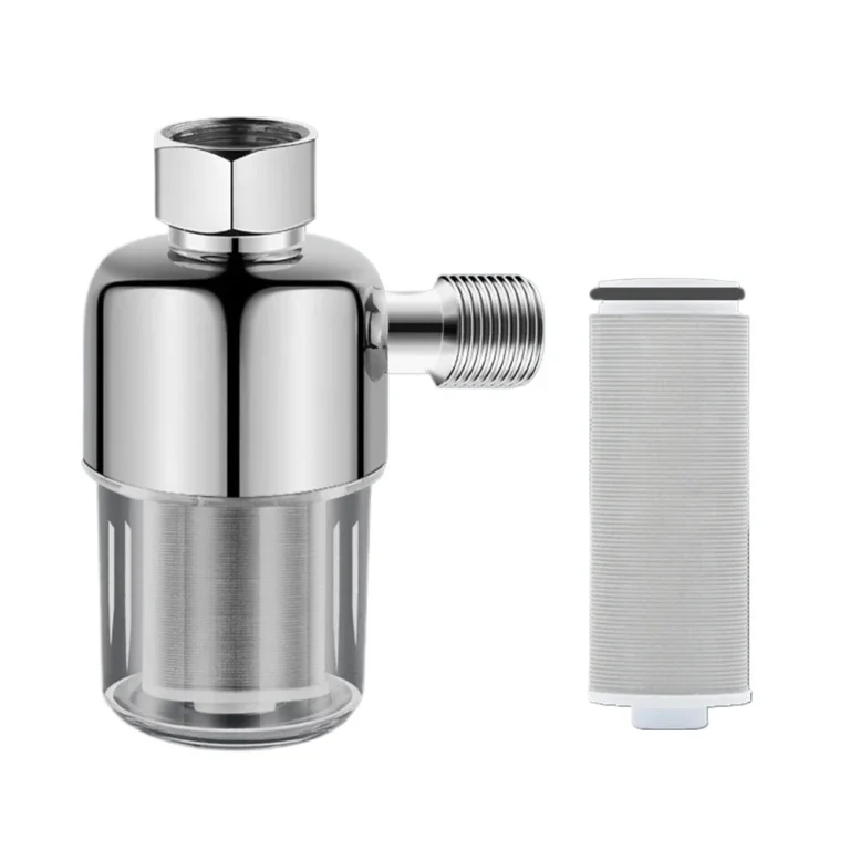 สแตนเลสสตีลในครัวเรือน Tap Water Shower Filter Anti-Scale เครื่องฟอกอากาศฟรี Inlet ตัวกรองด้านหน้าสําหรับน้ําดื่ม 1