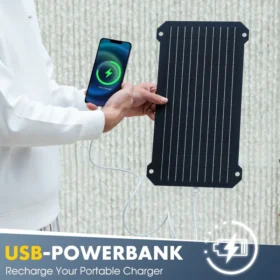 เครื่องชาร์จพลังงานแสงอาทิตย์ 30W พร้อมแรงดันไฟฟ้าและจอแสดงผลปัจจุบัน เอาต์พุต USB/TypeC พิเศษที่ได้รับการจดสิทธิบัตรคุณภาพสูงประสิทธิภาพสูง 3