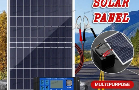 แผงโซลาร์เซลล์กลางแจ้ง 700W 12V โพลีคริสตัลไลน์ ชาร์จไฟแบบพกพาผ่าน USB เครื่องกำเนิดไฟฟ้าพลังงานแสงอาทิตย์สำหรับไฟบ้านและแคมป์ 1