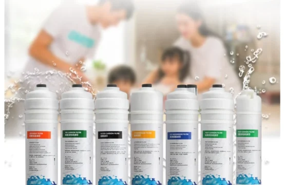 Waternoble 10 นิ้วเปลี่ยนไส้กรองน้ํา PP Cotton & T33 เปิดใช้งานคาร์บอนกรองคลอรีนกําจัดน้ําระบบ 1