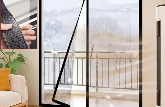 ม่านประตูเครื่องปรับอากาศแบบแม่เหล็กโปร่งใส, ป้องกันเครื่องปรับอากาศห้องครัวบ้านป้องกันน้ํามันควันพลาสติกพาร์ทิชันม่าน 1