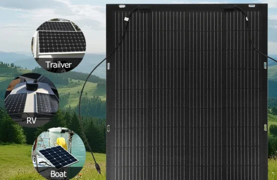 300W ETFE แผงพลังงานแสงอาทิตย์ 18V Solar Cell Battery Charger แผ่นพลังงานแสงอาทิตย์สําหรับ Outdoor Camping Yacht Motorhome รถ RV เรือ 1