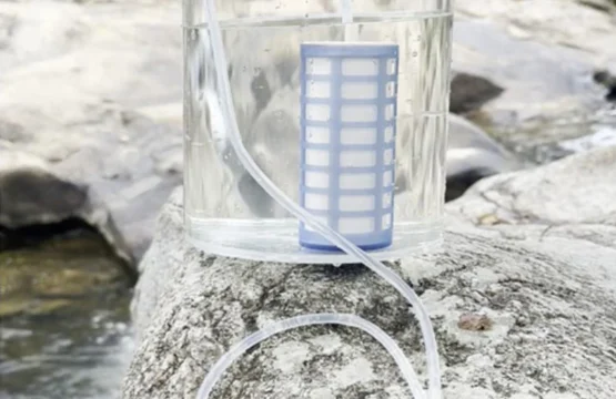 เครื่องกรองน้ำเซรามิกขนาดกะทัดรัดแบบพกพากรองกลางแจ้งการฟอกฉุกเฉินน้ำหนักเบาการกรองเมมเบรนสำหรับการเดินทาง 1