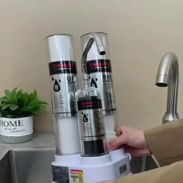 เครื่องกรองน้ำอ่างล้างจานฉางหง สแตนเลส แบบตั้งบนเคาน์เตอร์ ระบบกรองแบบอัลตร้าฟิลเตรชั่น สำหรับดื่มน้ำโดยตรง รุ่น FC 1