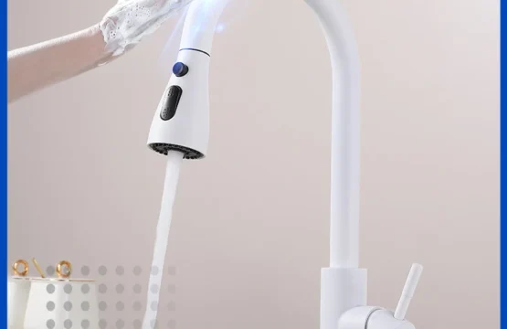 สัมผัสสีขาวบนก๊อกน้ําอ่างล้างจาน 3 วิธี Sprayer ร้อนเย็นดึงออกอ่างล้างจาน TAP Smar Sensor Touch ก๊อกน้ําห้องครัว TAP 1