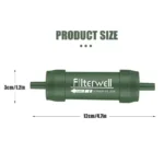 หลอดกรองน้ําคาร์บอนไฟเบอร์สําหรับการตั้งแคมป์ AZ: หลอดกรอง Tpcarbon แบบพกพาและมีประสิทธิภาพเพื่อการอยู่รอด 6