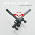 ก๊อกน้ําห้องครัวพร้อม Bidet ก๊อกน้ําร้อนและเย็นพับน้ํา Spout สเปรย์มือเล็กๆปกปิดติดตั้ง KITCHEN TAP SINK Crane 6