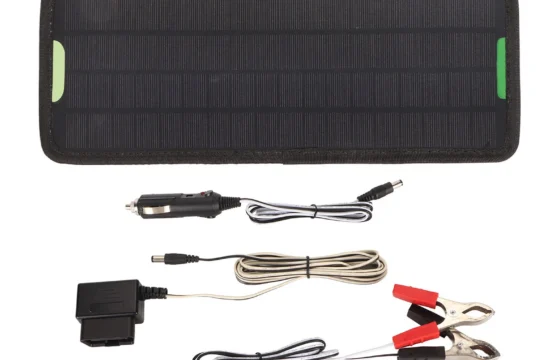 เรือลากจูงรถ RV 12V5W บำรุงรักษาเครื่องชาร์จแบตเตอรี่แผงโซล่ารถจักรยานยนต์รถยนต์ 1