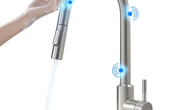 สมาร์ท Touch ก๊อกน้ําห้องครัวเครนสําหรับ Sensor Kitchen Water Tap Sink Mixer หมุน Touch ก๊อกน้ํา Sensor Water Mixer KH-1015 1