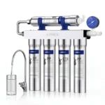 เครื่องกรองน้ำดื่ม 5 ขั้นตอน EIREE อัพเกรด วัสดุสแตนเลส ระบบกรองอัลตร้าฟิลเตรชั่น พร้อมไฟ LED กรองน้ำก๊อกดื่มได้โดยตรง 1