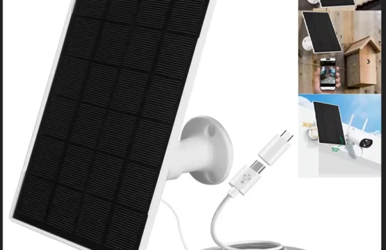 10W 5V แผงพลังงานแสงอาทิตย์ Micro Type-C Outdoor Camping Solar Cells Charger แผงพลังงานแสงอาทิตย์สําหรับกล้องรักษาความปลอดภัยขนาดเล็ก Home Light ระบบ 1