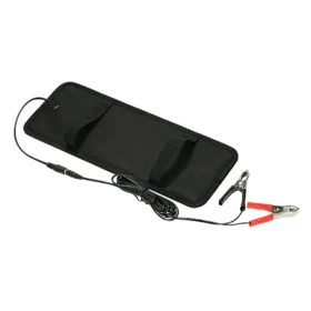 เครื่องชาร์จแบตเตอรี่พลังงานแสงอาทิตย์ 12V แบบพกพา แผงโซลาร์เซลล์ ชาร์จแบตเตอรี่ 12 โวลต์ กันน้ำ สำหรับรถยนต์ 4