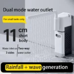 เงียบ 5 W Aquarium Fish TANK ตัวกรอง 6 In 1 Water Purification ปั๊มหมุนเวียน Aeration ถังขนาดเล็กกรองน้ําปั๊ม 2W 1