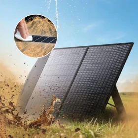 แผงโซลาร์เซลล์พับได้ ALLPOWERS รุ่น SP027 ขนาด 100W / 200W เครื่องชาร์จพลังงานแสงอาทิตย์ ประสิทธิภาพ 23% มาตรฐาน IP66 สำหรับรถบ้าน แคมป์ปิ้ง บ้านพักตากอากาศ และระบบไฟฟ้าแบบออฟกริด 3