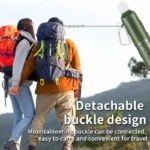 Filterwell Personal Camper เครื่องกรองน้ําฟางแบบพกพา Outdoor Survival Hikeup ดื่มผลิตภัณฑ์ฉุกเฉินสําหรับการเดินทาง 6