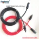 1 คู่สีแดงและสีดําปลายคู่พลังงานแสงอาทิตย์สายเชื่อมต่อ 2-10 เมตร 4mm2/6mm2 แผงพลังงานแสงอาทิตย์สายพลังงานแสงอาทิตย์ลวด 1