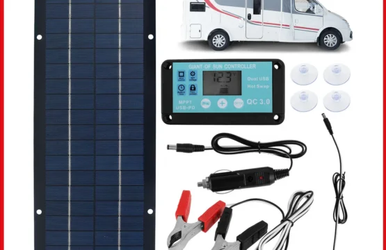 ชุดแผงพลังงานแสงอาทิตย์ 12V 30W IP65 กันน้ําพลังงานแสงอาทิตย์ Trickle Charger แบบพกพา Monocrystalline Solar Powered Battery Charger พร้อม 1
