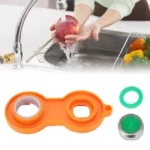 หัวก๊อกน้ำประหยัดน้ำ 11 ชิ้น พร้อมไส้กรองเปลี่ยนได้ หัวฉีดแบบผสมเกลียว M24 ขนาด 24 มม. อุปกรณ์เสริมสำหรับก๊อกน้ำในห้องน้ำ 3