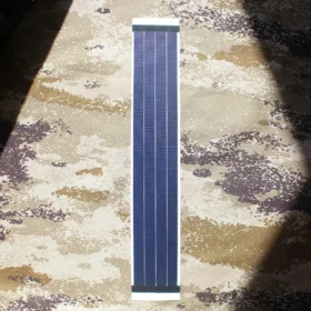 1.35W 6V amorphous ซิลิคอนบางฟิล์มแผงพลังงานแสงอาทิตย์ที่มีความยืดหยุ่น Amorphous ซิลิคอน SOLAR CELL CURLY DIY แผงพลังงานแสงอาทิตย์-สีขาว 2