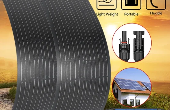 300W 600W แผงพลังงานแสงอาทิตย์แบบยืดหยุ่น 12V 24V ชาร์จพลังงานแสงอาทิตย์ชุดแบตเตอรี่ 30A/60A Controller สําหรับ Camping RV Home Solar Power Bank 1