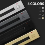 เต้ารับต่อไฟฟ้ามาตรฐาน UK EU มาตรฐาน US พร้อมที่ชาร์จ USB ช่องเสียบรางไฟช่องครัวแบบซ่อนติดผนัง 3