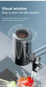 เครื่องกรองน้ำก๊อกครัวสเตนเลสแบบไม่ต้องติดตั้ง พร้อมไส้กรองเซรามิกหรือสารป้องกันตะกรัน 3