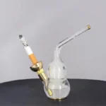 โลหะอะคริลิคน้ํา Tabacco ท่อทําความสะอาดได้สําหรับ 8 มม.6 มม.ผู้ถือบุหรี่ TAR กรอง Microfilter ควันท่อ Hookah ปากเป่า 3