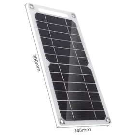 Fast CHARGING Dual แผงพลังงานแสงอาทิตย์เดินป่าตั้งแคมป์ USB 5V กันน้ําโทรศัพท์มือถือแบบพกพา Power Bank ชาร์จพับที่ถอดออกได้ 4