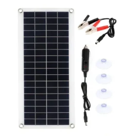 1000W แผงพลังงานแสงอาทิตย์ 12V Solar Cell 10A-100A Controller แผงพลังงานแสงอาทิตย์สําหรับโทรศัพท์ RV รถ MP3 PAD Charger กลางแจ้งแบตเตอรี่ 4